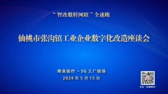 企點創參加仙桃市(shì)張溝鎮工(gōng)業(yè)企業(yè)數字化改造座談會(huì)